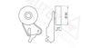 RENAU 7700859117 Tensioner Pulley, v-ribbed belt